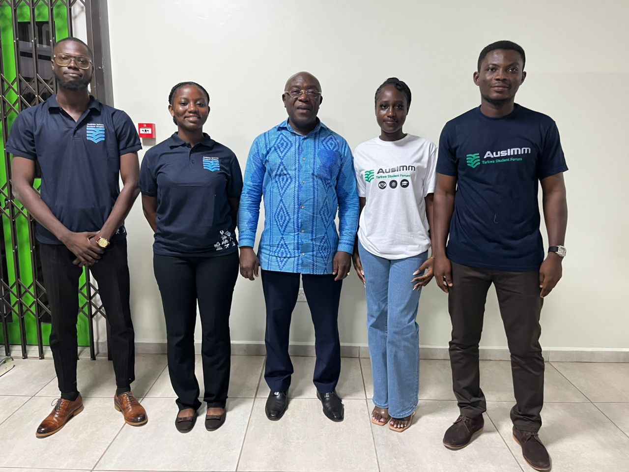 AusIMM Tarkwa Student Chapter members in a group photo